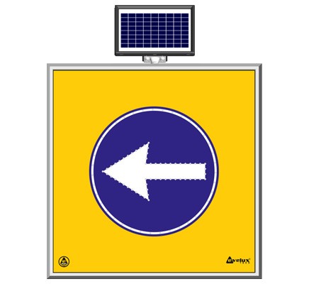 Solar LED'li Yol Bakım Levhaları (AL) 11600 S-LD Ş14