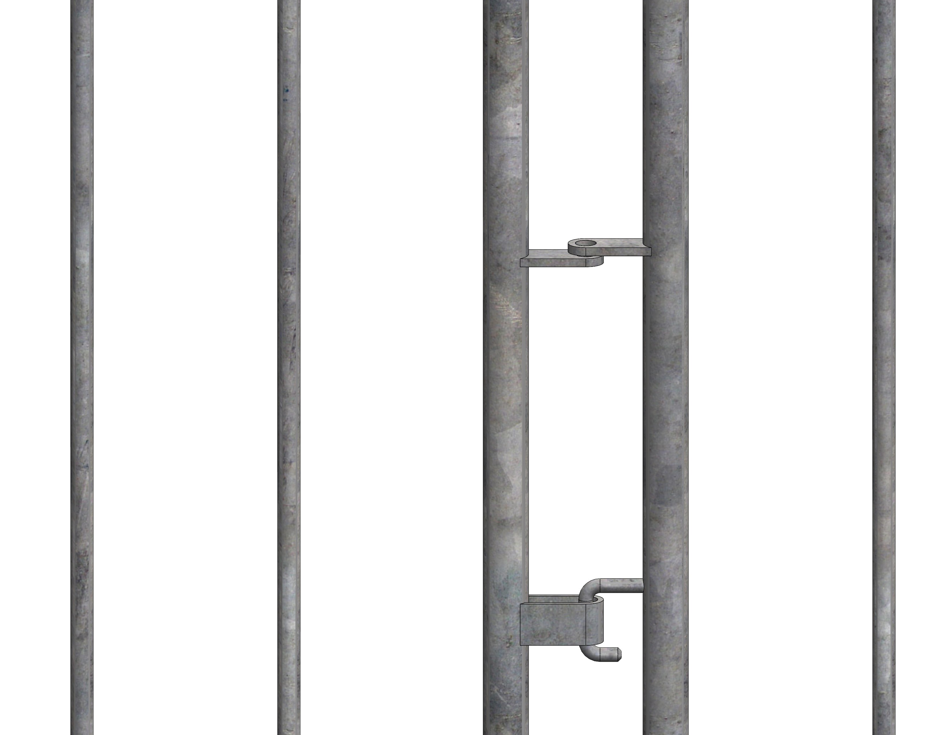 Metal Güvenlik Barikatı 12534 FB ST