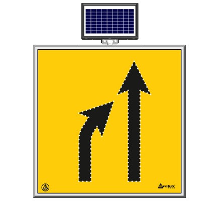 Solar LED'li Yol Bakım Levhaları (AL) 11600 S-LD Ş13