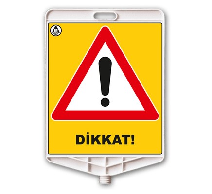 Plastik Uyarı Levhaları Baskılı 111 A - Şekil 2