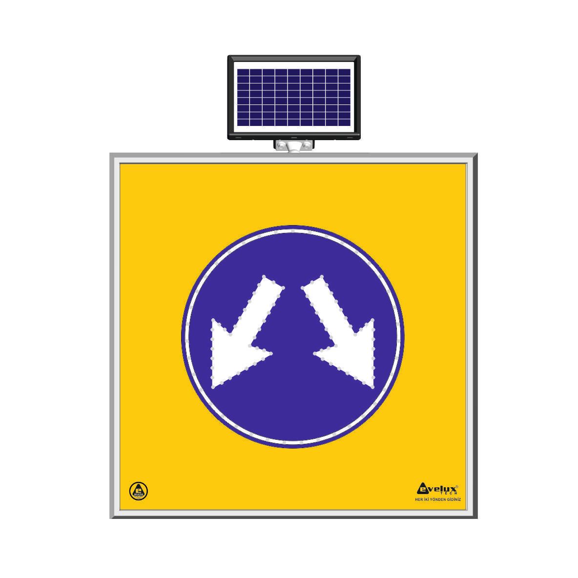 Solar LED’li Yol Bakım Levhası 11700 S-LD – Ş16