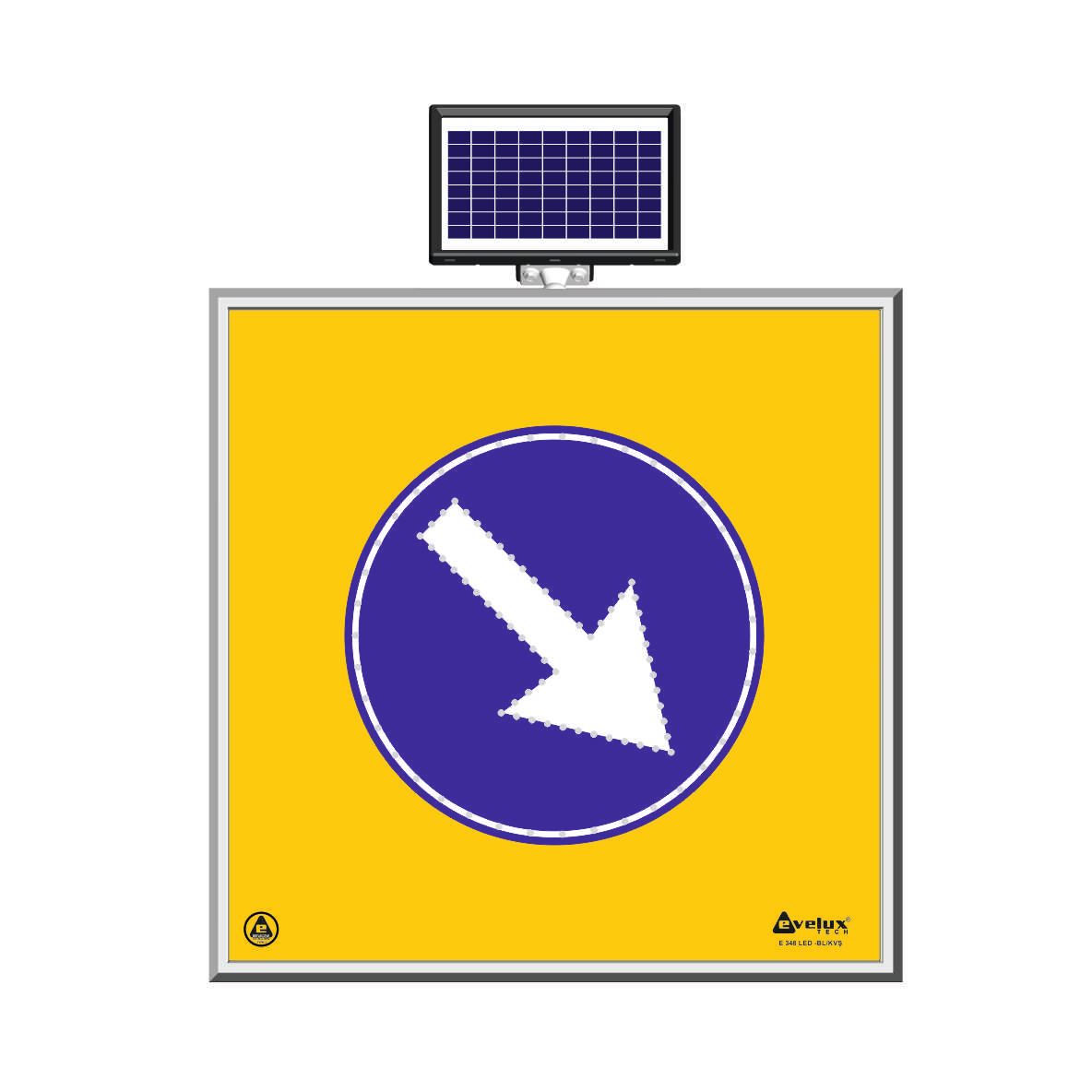 Solar LED’li Yol Bakım Levhası 11700 S-LD – Ş18