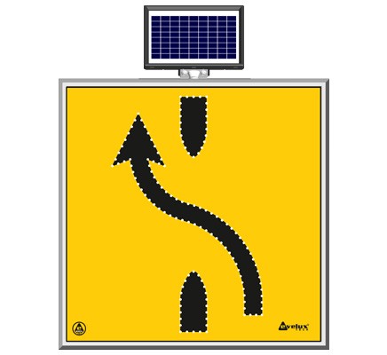 Solar LED'li Yol Bakım Levhaları (AL) 11600 S-LD Ş9