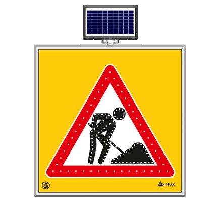 Solar LED'li Yol Bakım Levhaları (AL)  11600 S-LD Ş1