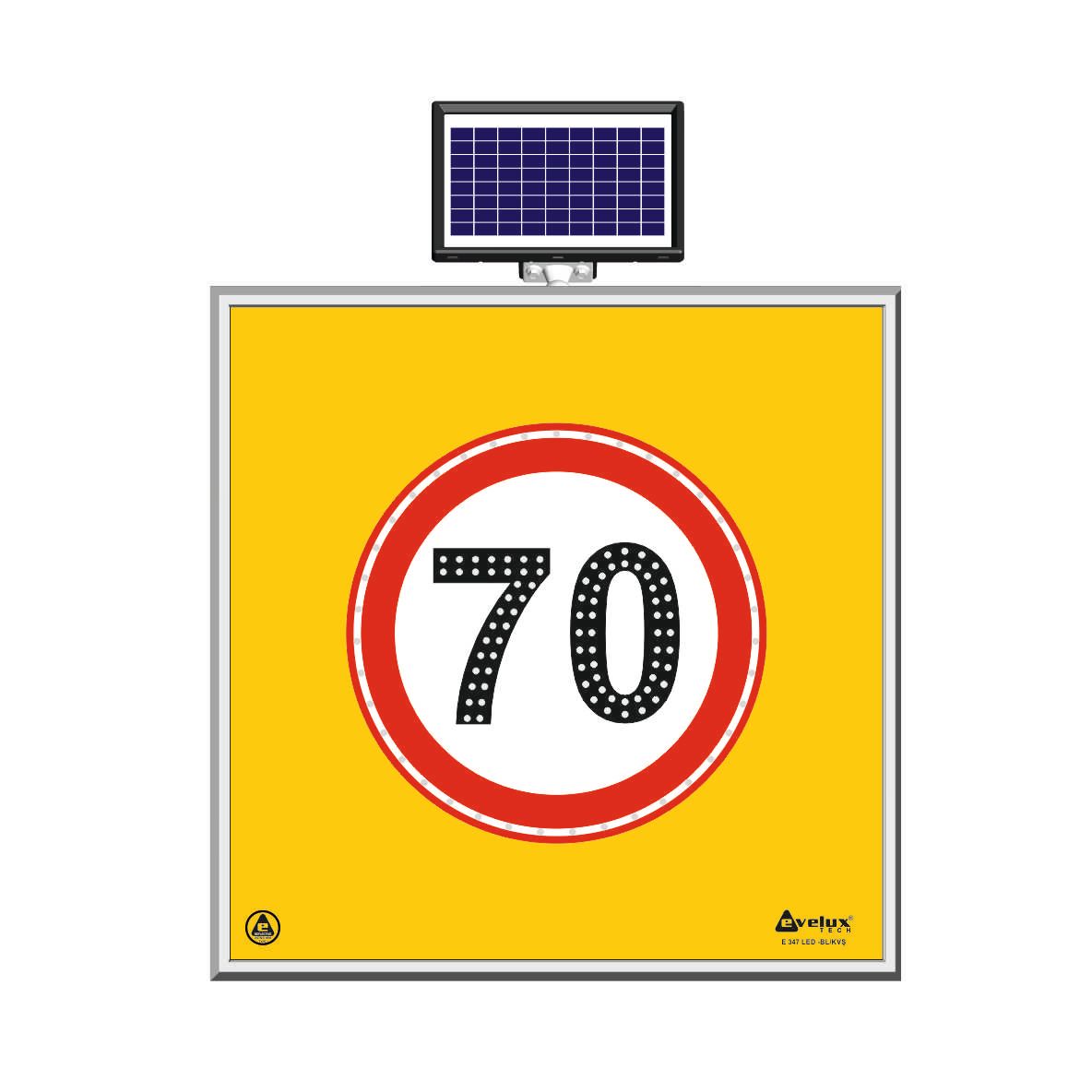 Solar LED'li Yol Bakım Levhası 11700 S-LD - Ş7