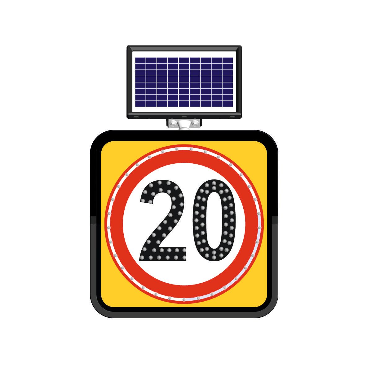 Solar LED'li Yol Bakım Levhaları 11800 FL Ş3