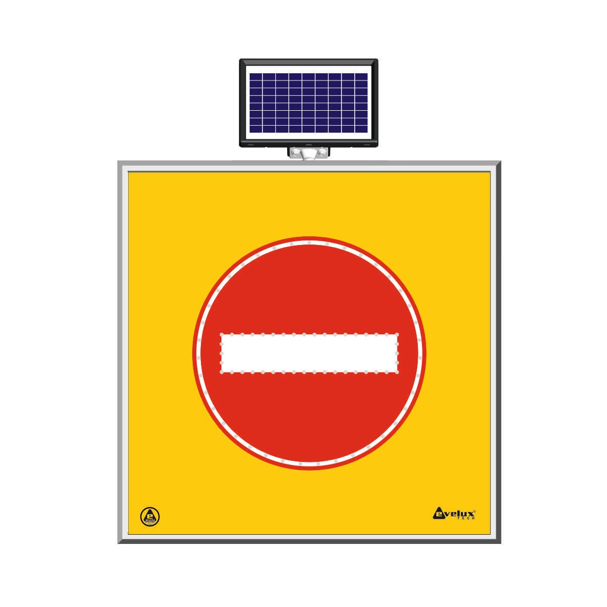 Solar LED’li Yol Bakım Levhası 11700 S-LD – Ş4