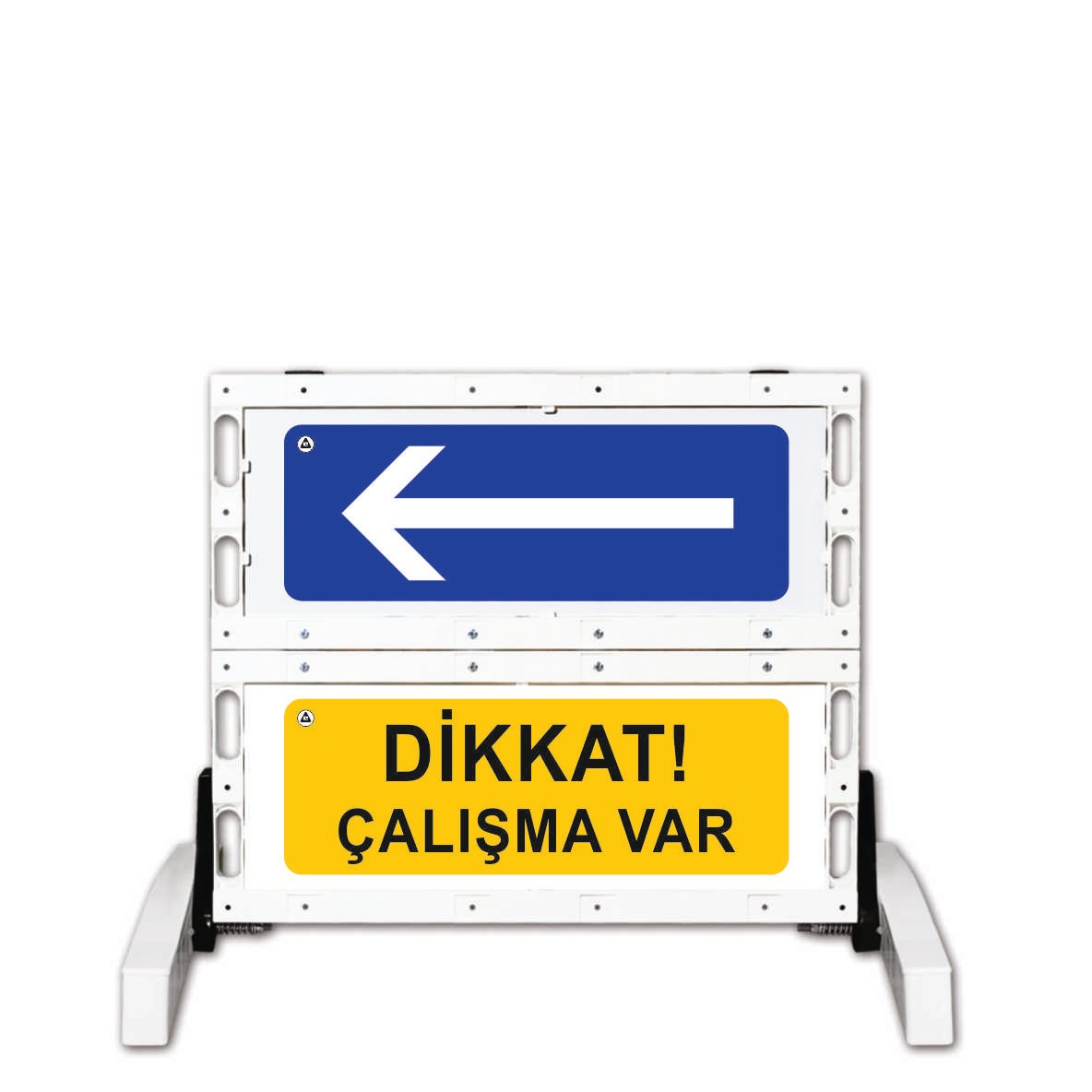 Katlanır Uyarı Levhalı Bariyer 12501 FB R