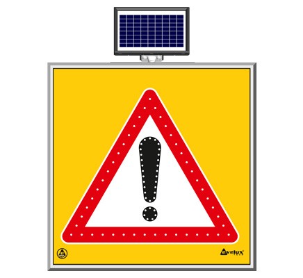 Solar LED'li Yol Bakım Levhaları (AL) 11600 S-LD Ş2