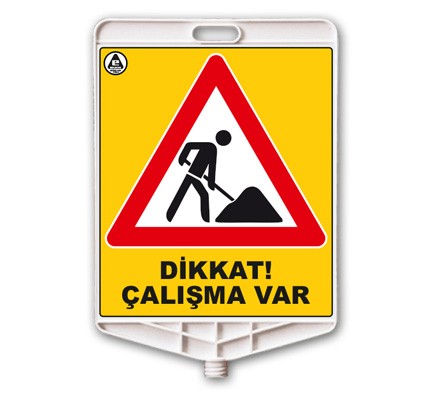 Plastik Uyarı Levhaları Baskılı 111 A - Şekil 1