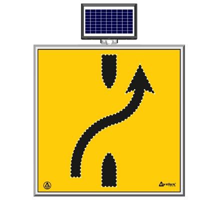 Solar LED'li Yol Bakım Levhaları (AL) 11600 S-LD Ş10