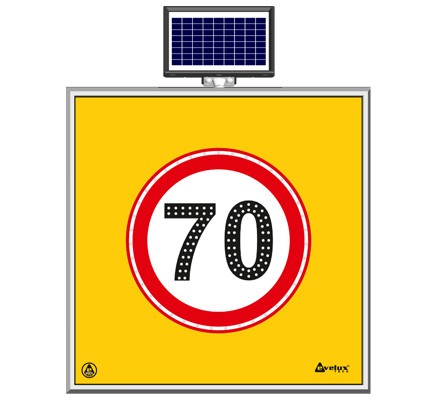 Solar LED'li Yol Bakım Levhaları (AL) 11600 S-LD Ş7