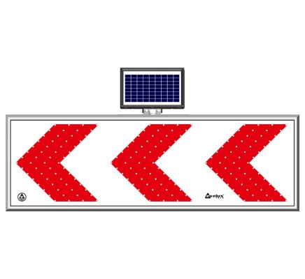 Solar LED'li Yol Bakım Levhaları (AL)  11750 S-LD