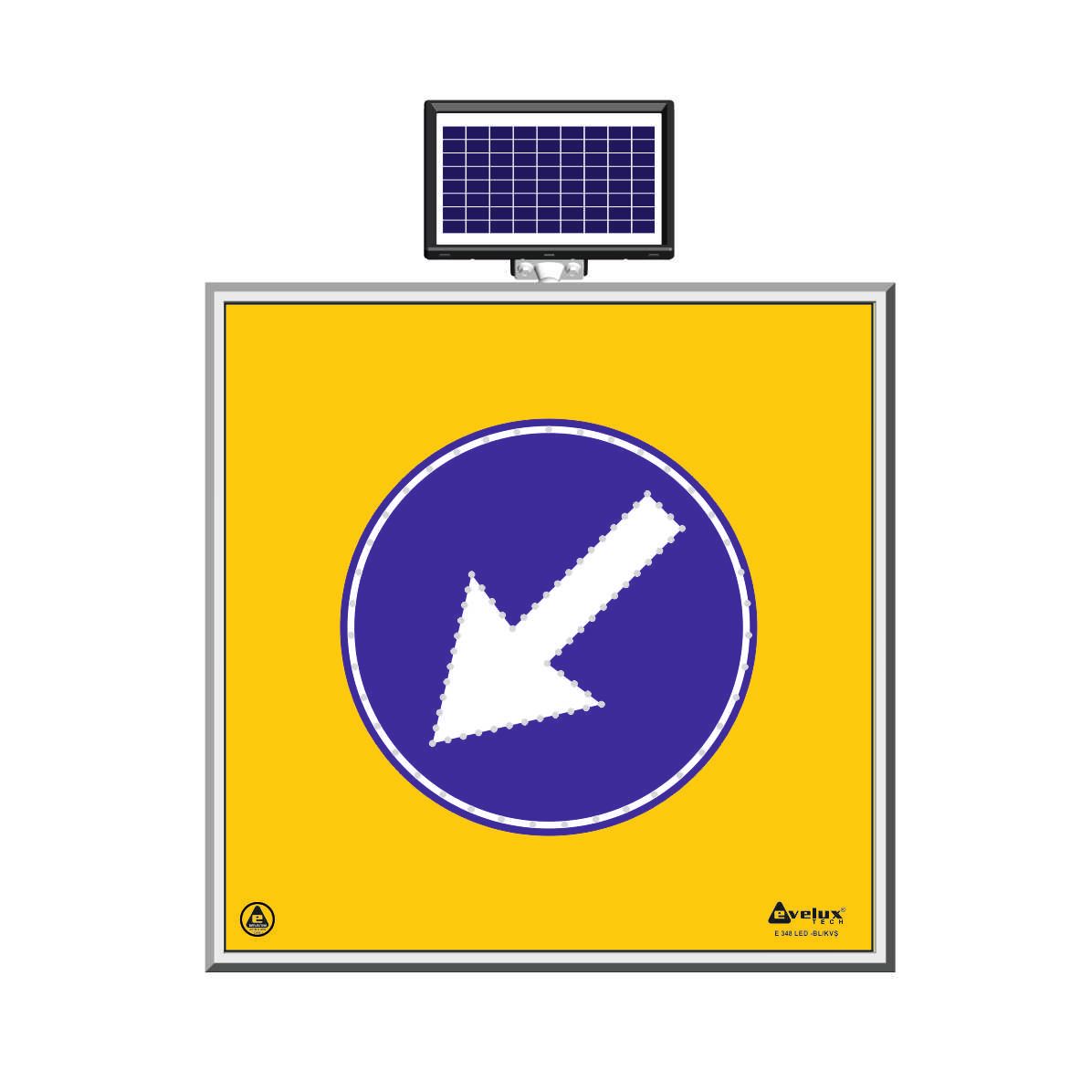 Solar LED’li Yol Bakım Levhası 11700 S-LD – Ş17