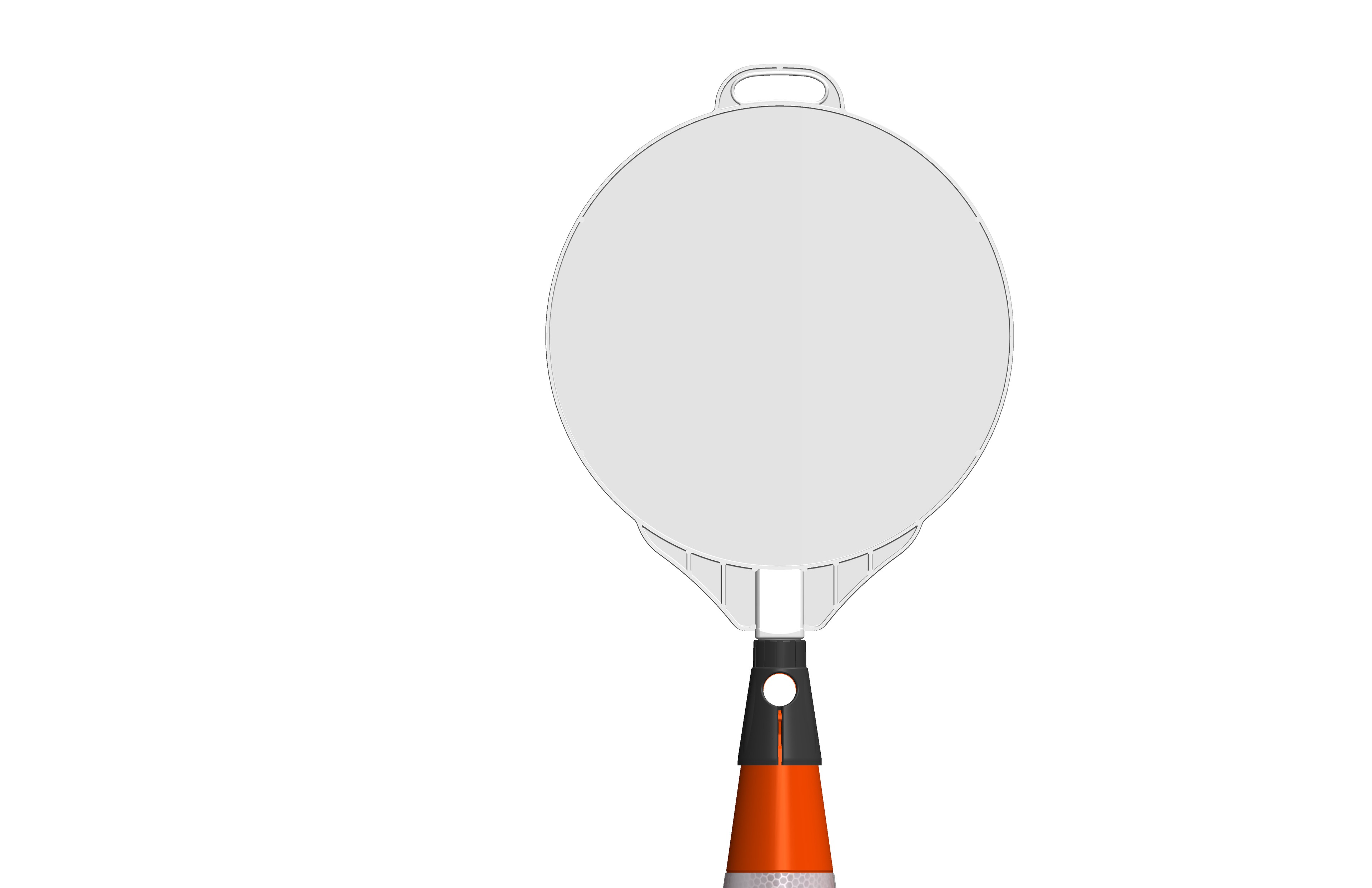 Trafik Konisi PVC 12332 TK R2 52 cm