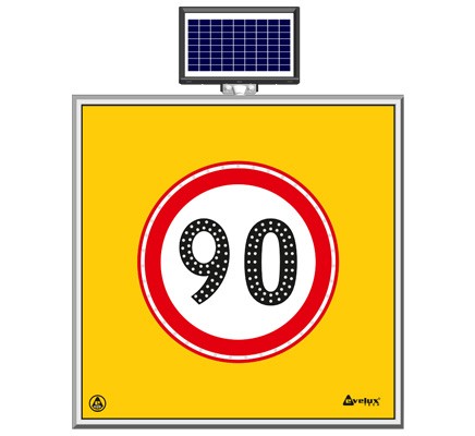 Solar LED'li Yol Bakım Levhaları (AL) 11600 S-LD Ş8