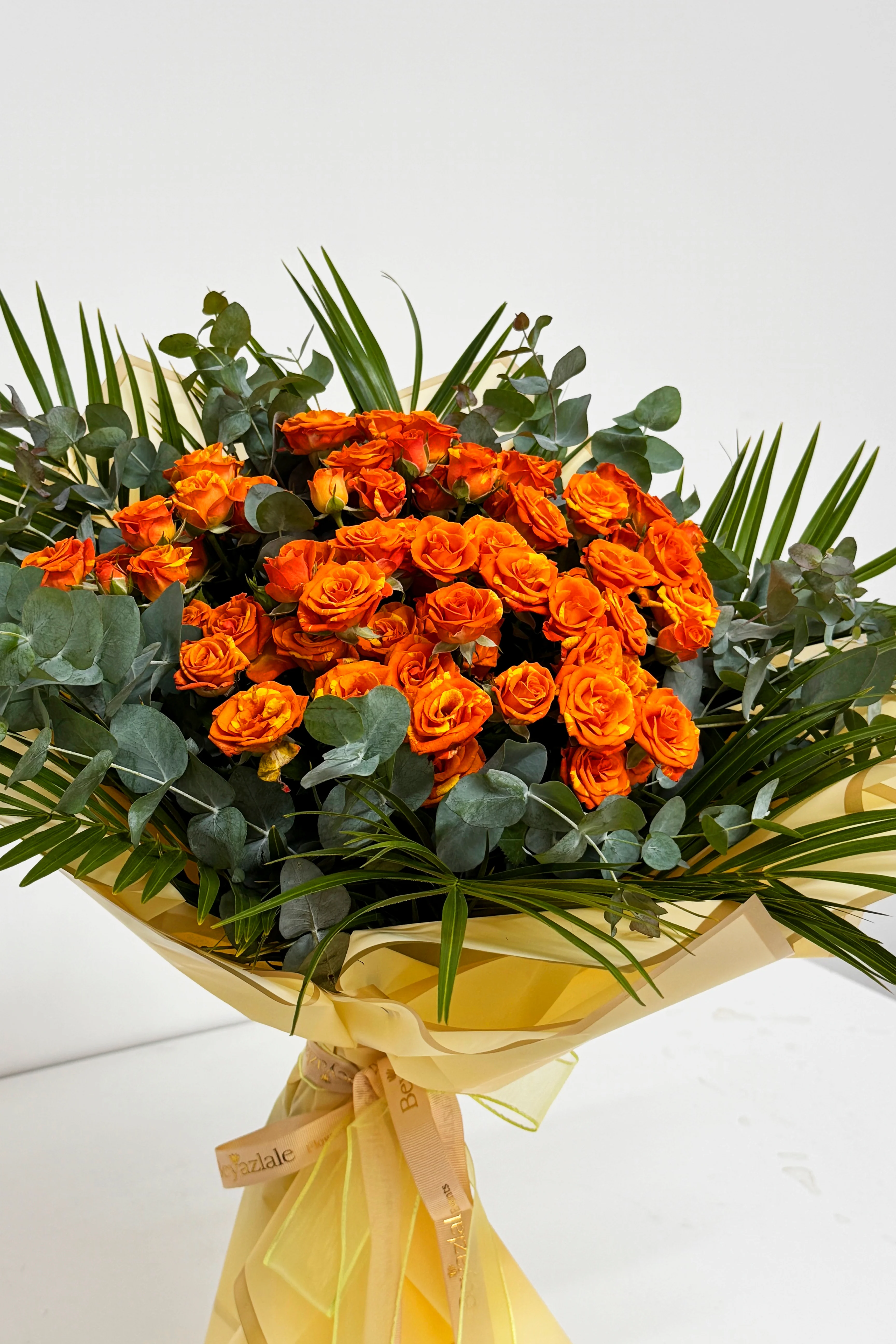 Turuncu Çardak Gül Buketi