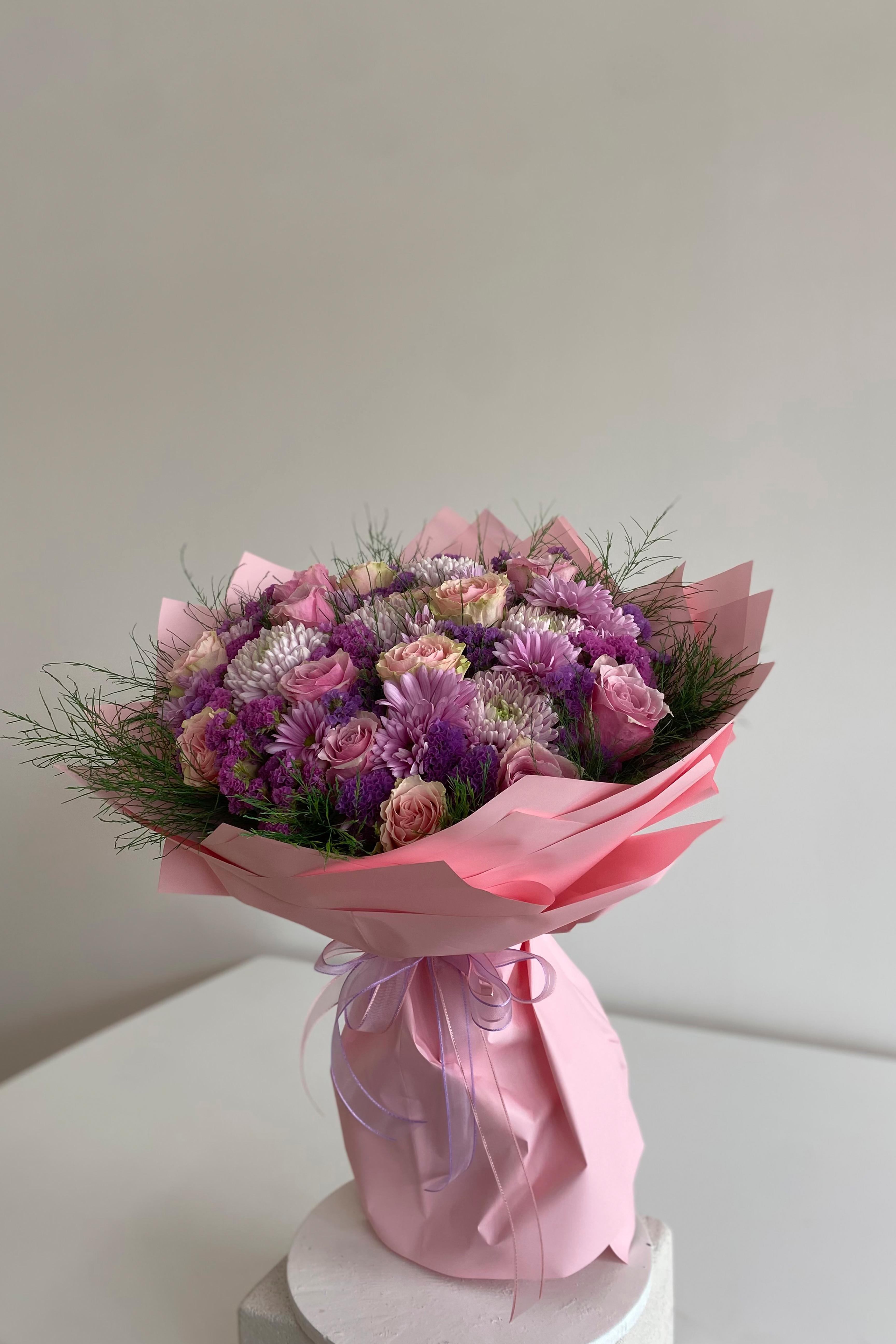 Pembe Gül Buketi