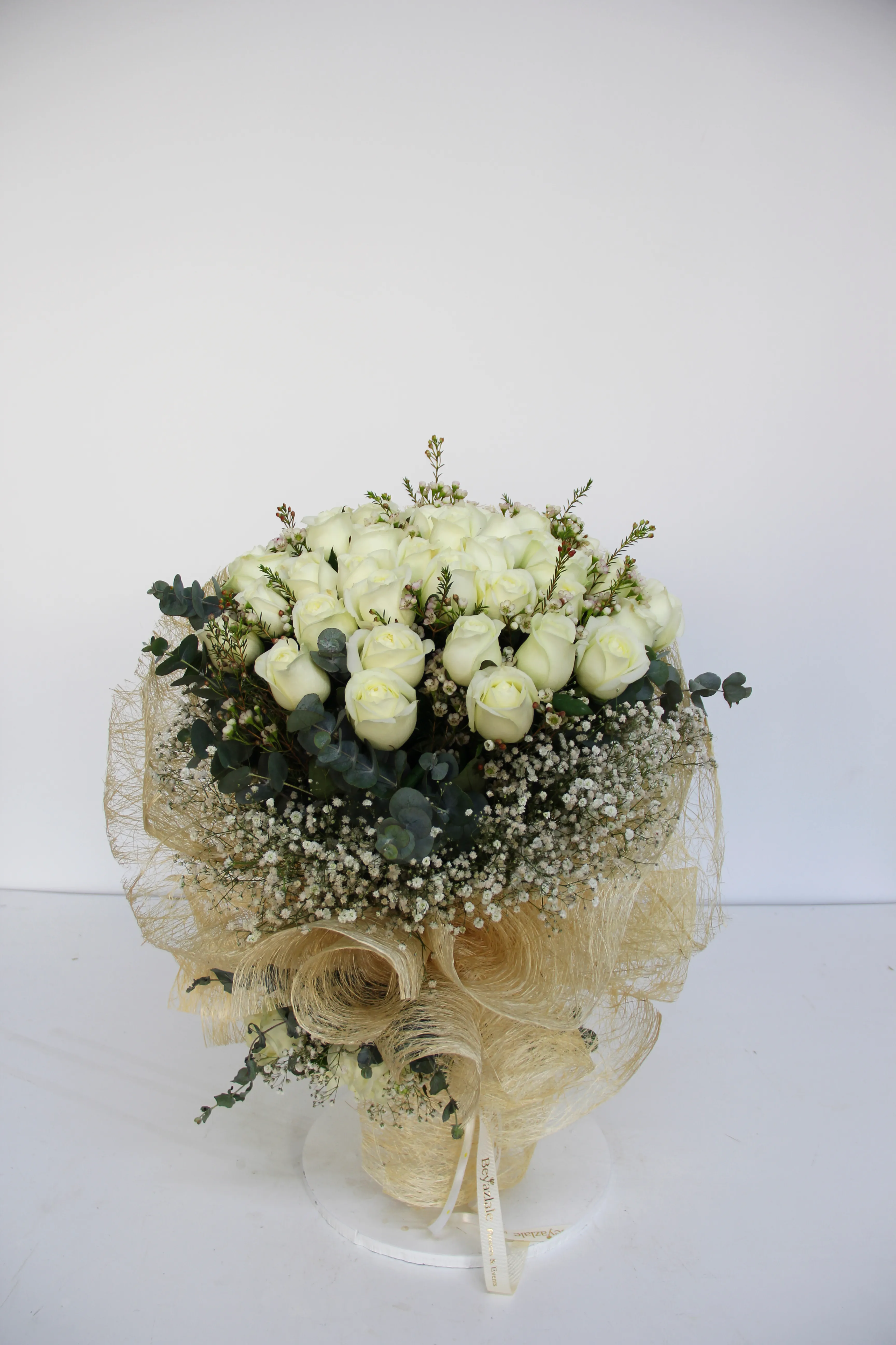 Beyaz Gül İsteme Buketi