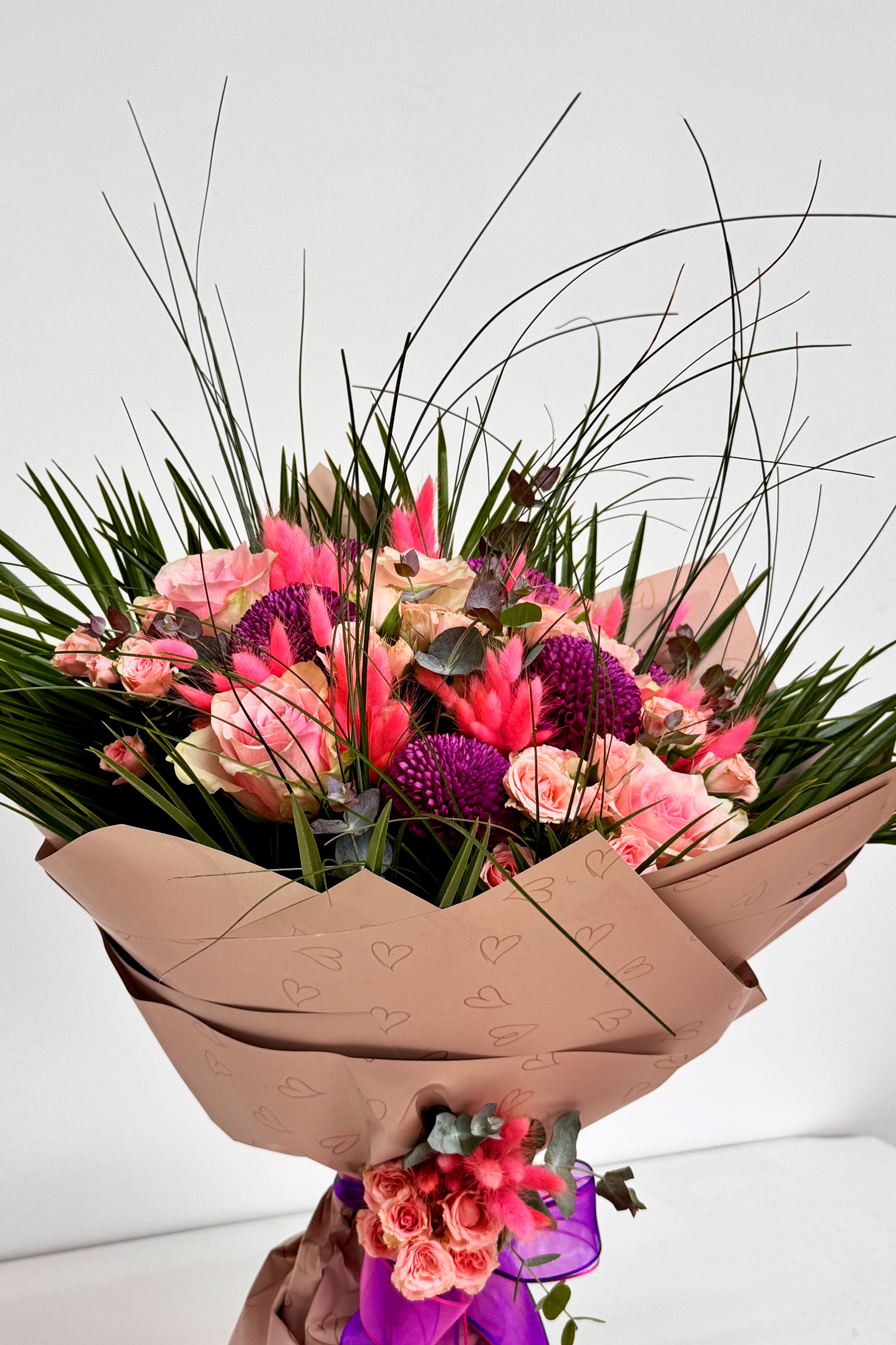 Pembe Gül & Anastasia Buketi