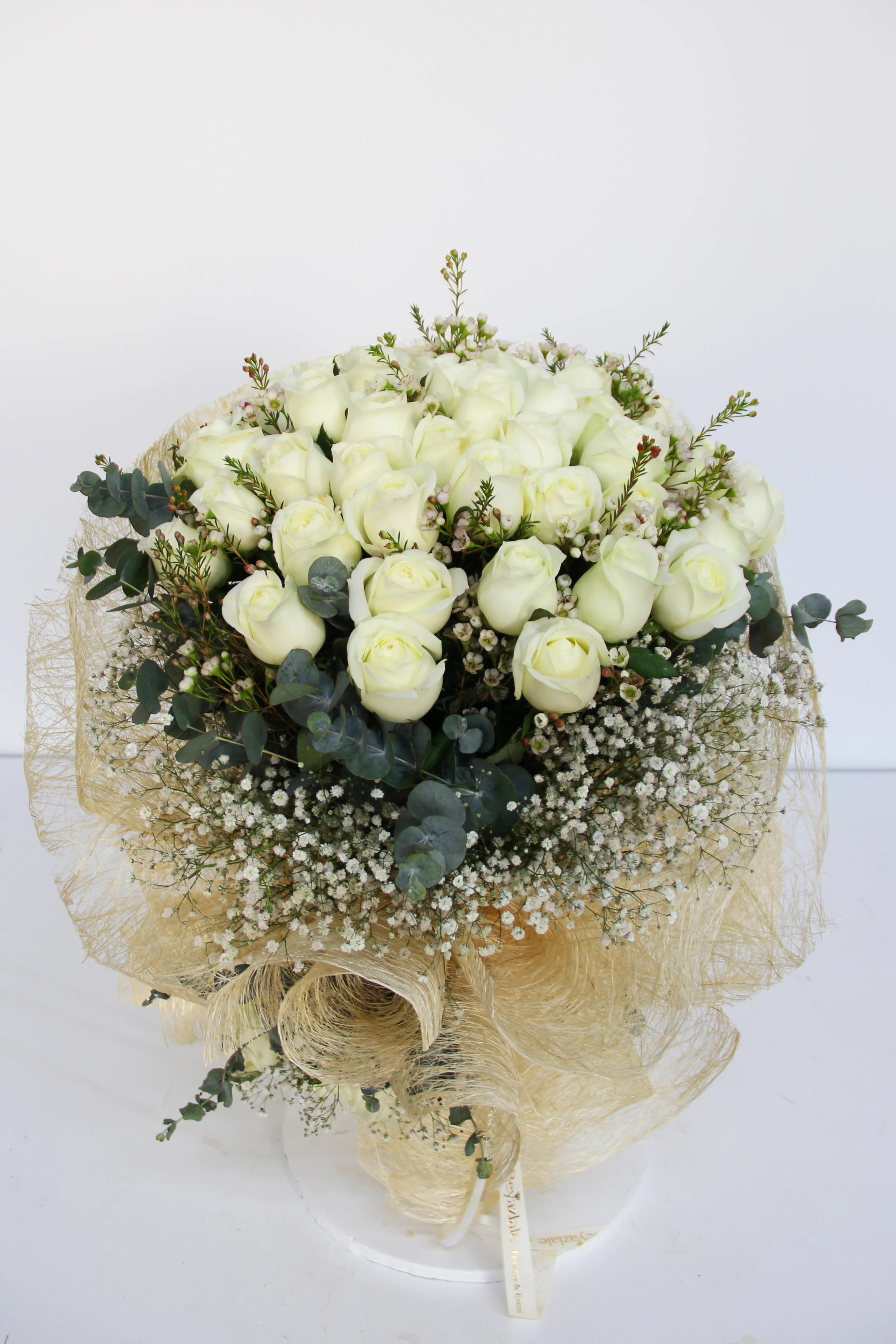 Beyaz Gül İsteme Buketi