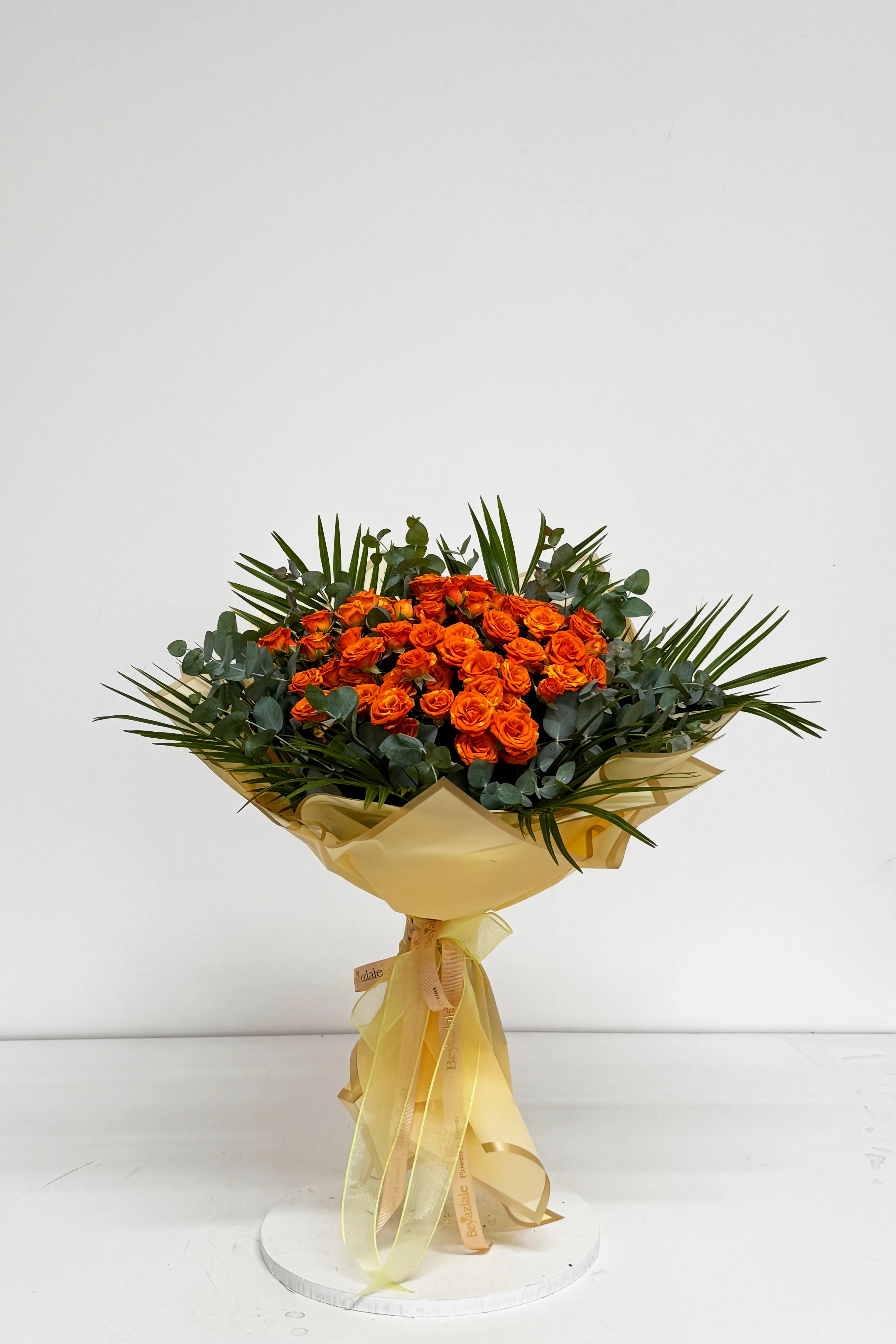 Turuncu Çardak Gül Buketi