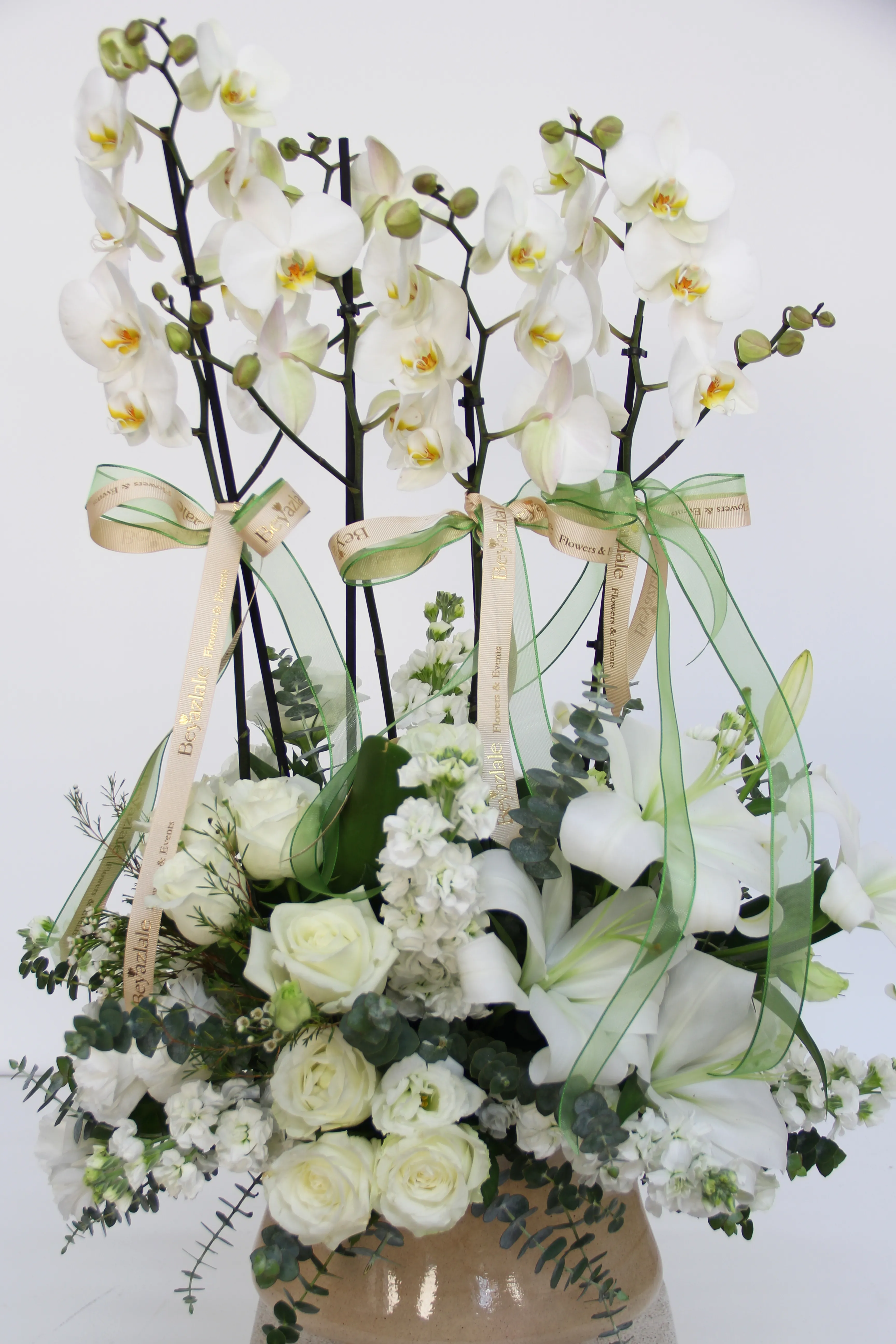 Orkide & Kazablanka Aranjmanı