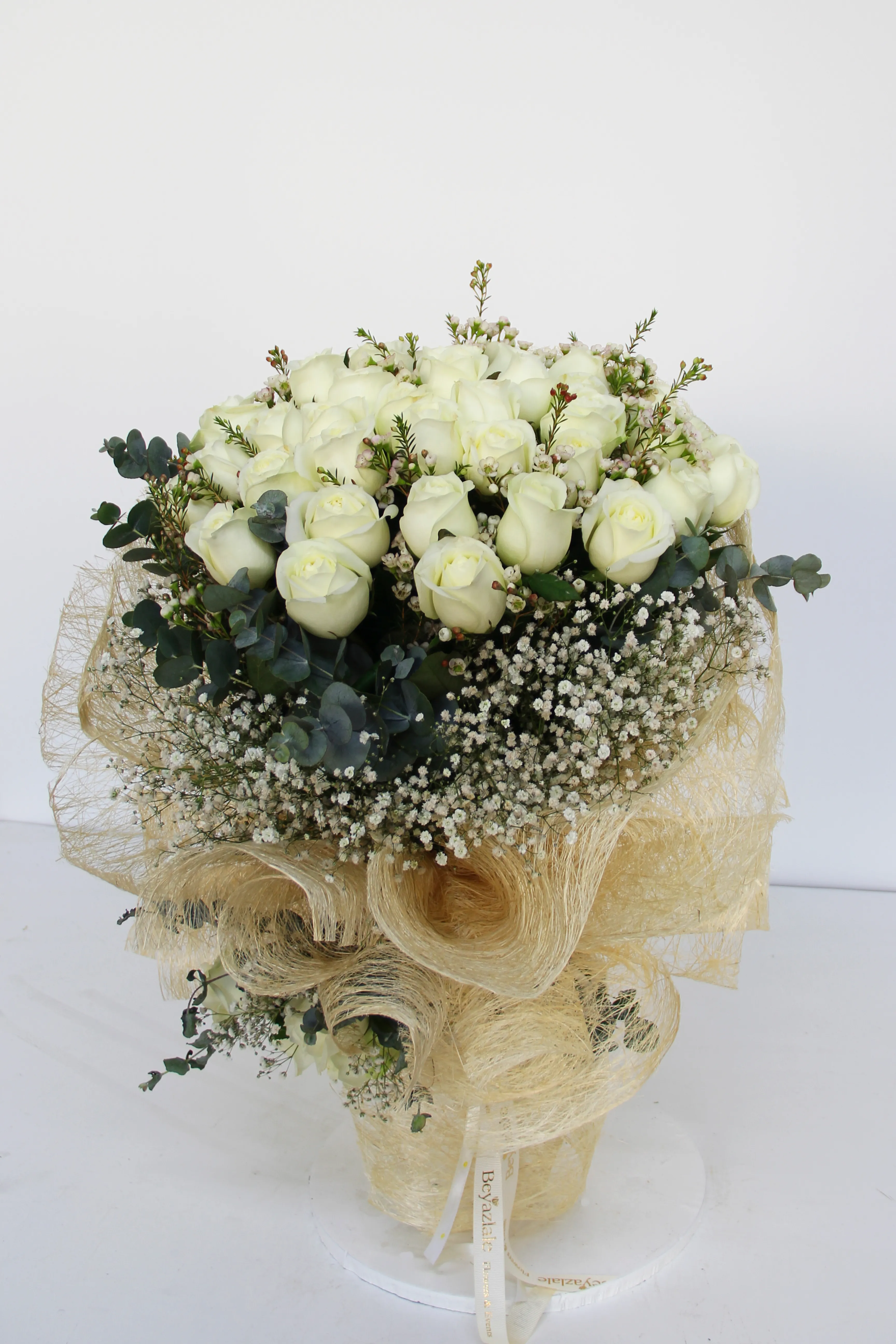 Beyaz Gül İsteme Buketi