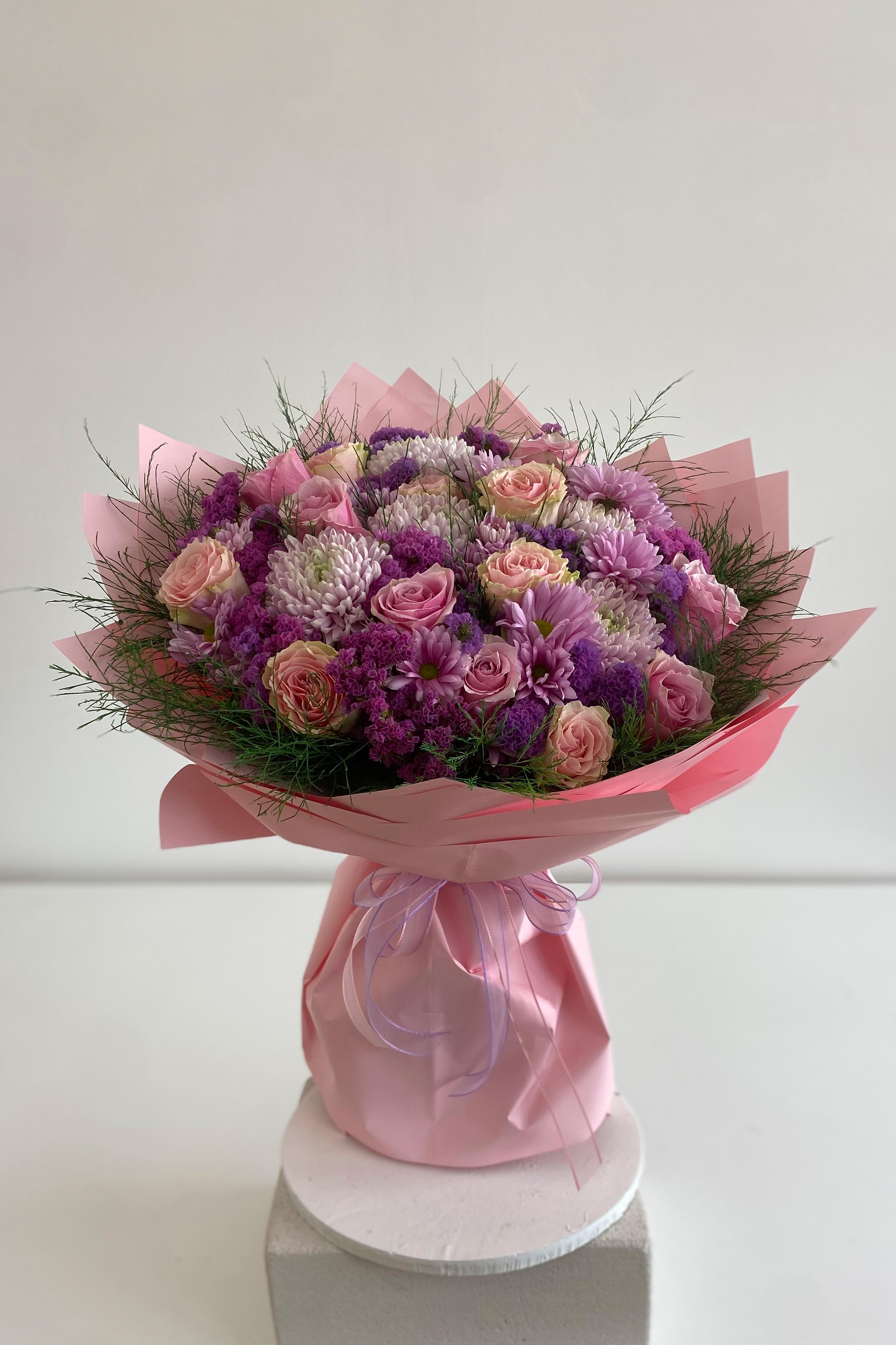Pembe Gül Buketi