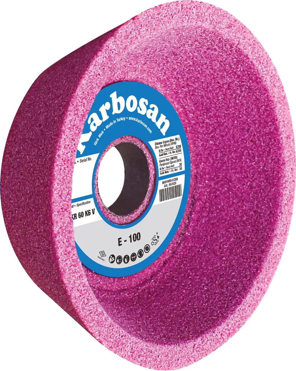 FORM E-125 EKR KONİK ÇANAK TAS KARBOSAN