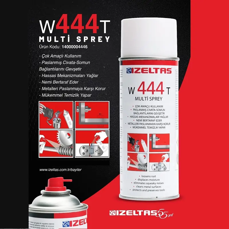 İzeltaş Multi Sprey W444T 400Ml 14000004446