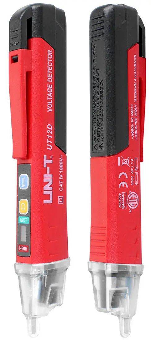 UNİ-T UT12D TEMASSIZ VOLTAJ DEDEKTÖRÜ UT12D-ROW