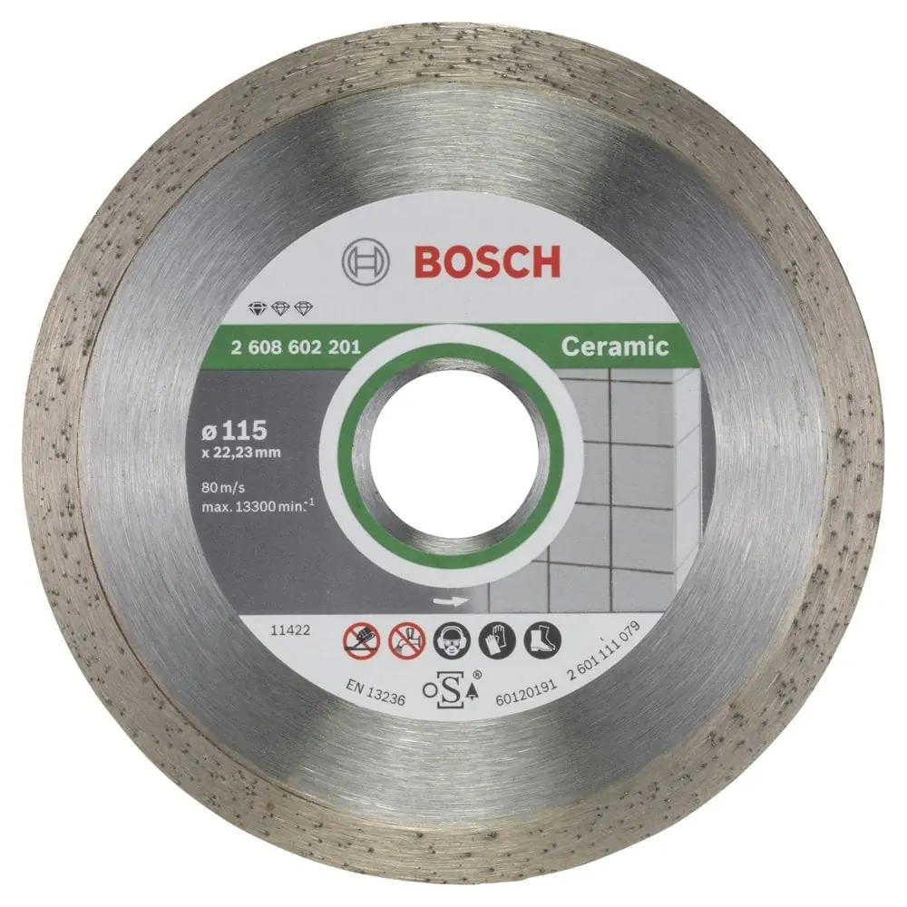 Bosch - Standard Seri Seramik İçin Elmas Kesme Diski 115 mm 2608602201