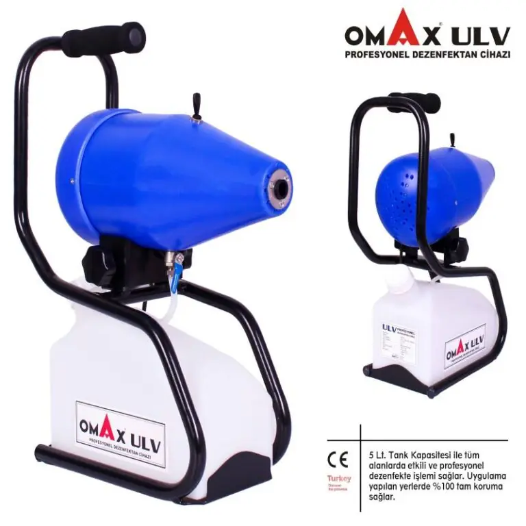 Omax ULV Profesyonel Elektrikli Dezenfektan İlaç Püskürtme Cihazı 5 Litre