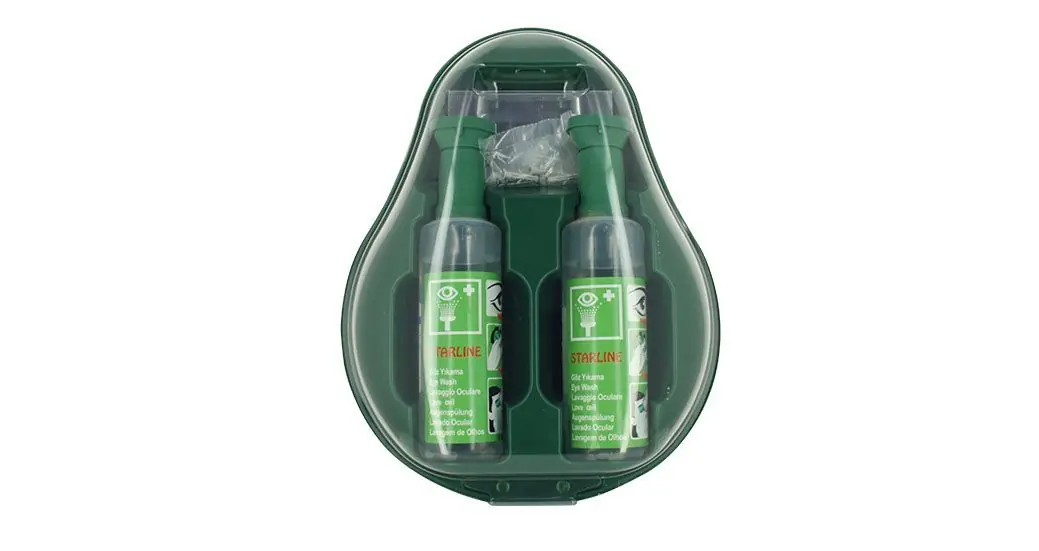 Starline CPS023 Göz Duşu İstasyonu (2 x 500 ml Solüsyon + Aynalı)