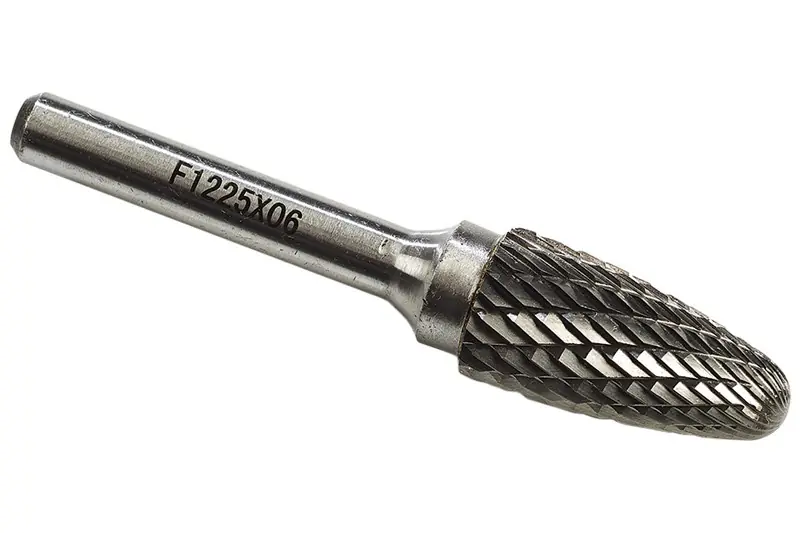 F12X25X6 KARBÜR KALIPÇI FREZE KÜRE UÇLU ÇAM