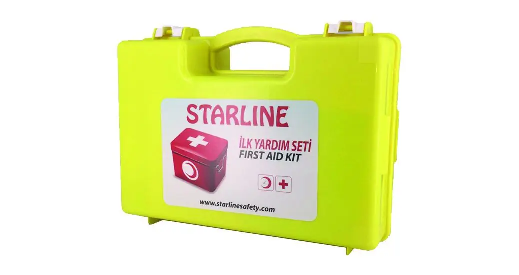 Starline İlkyardım Çantası İş Yeri Tipi Sarı Pl102
