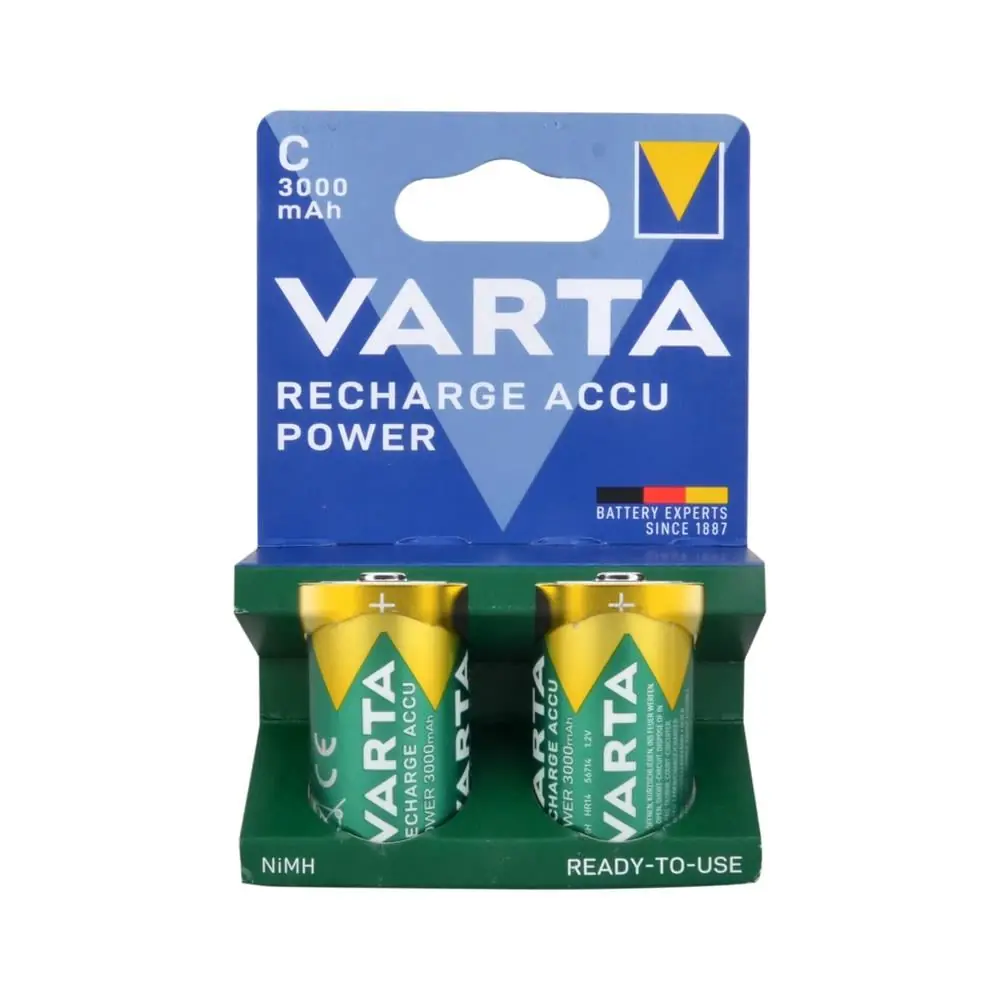 Varta Şarjlı C Pil 3000 Mah 56714101402 1 Adet