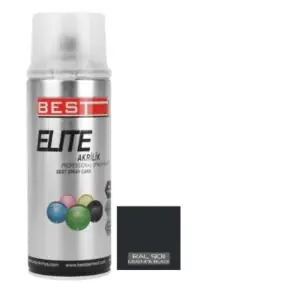 RAL9011 400ML GRAFİT SİYAH SPREY BOYA ELİTE BEST