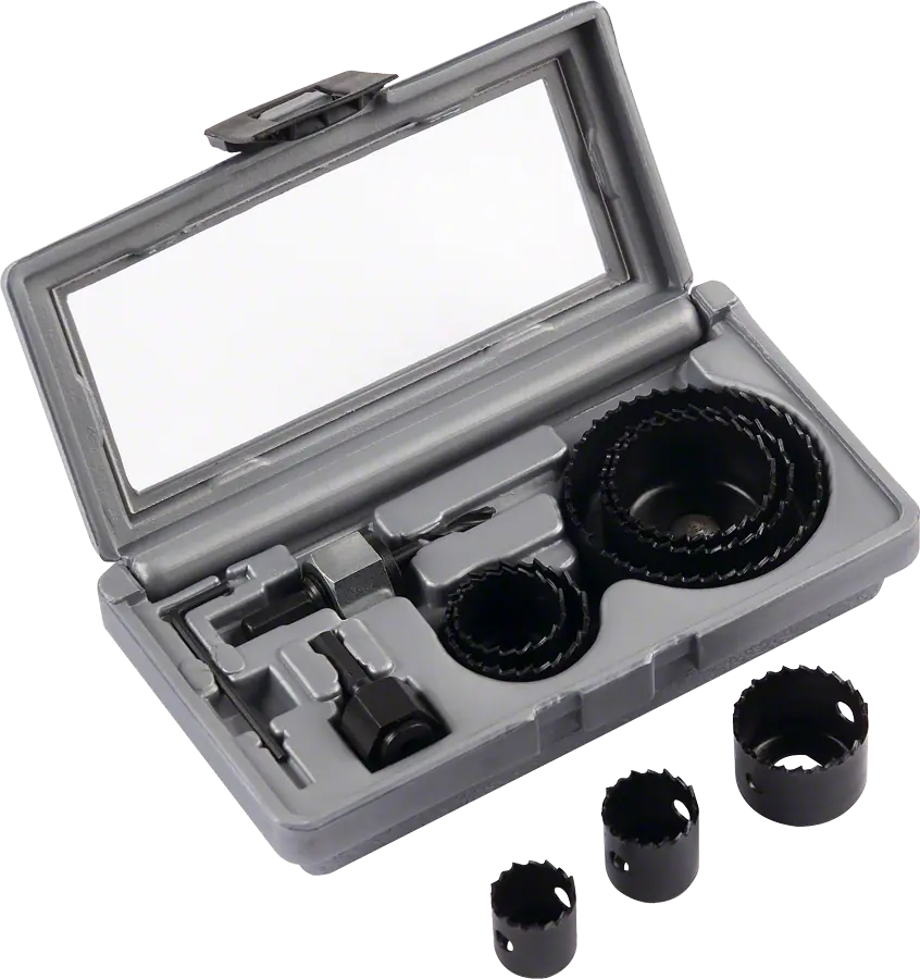 Bosch - 8 Parça Delik Açma Testeresi Seti Çantalı 2607019450