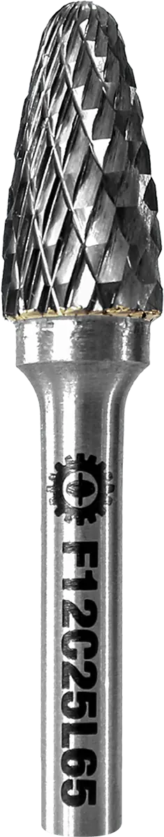 F12C25L65 KÜRE UÇLU ÇAM TİPİ F KARBÜR FREZE KARBOSAN