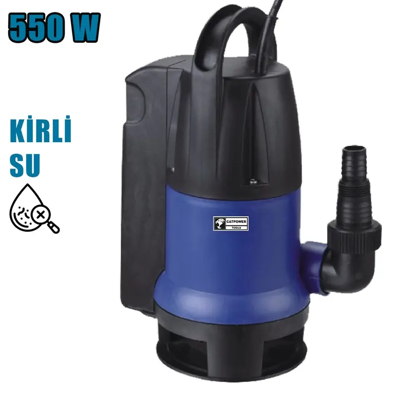 673 DALGIÇ POMPA KİRLİ SU 750WATT GİZLİ CATPOWER