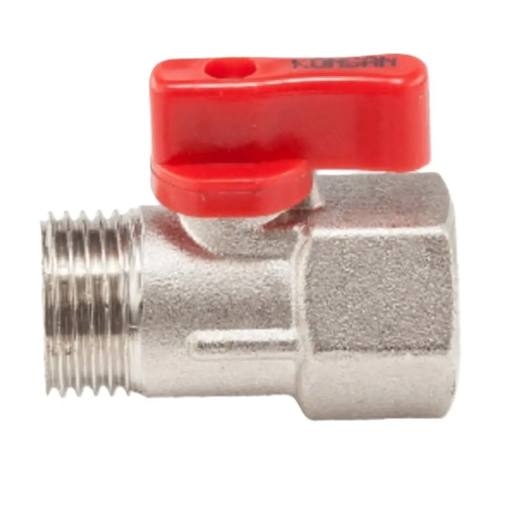 3/8" MİNİ KÜRESEL VANA ERKEK DİŞİ KONSAN