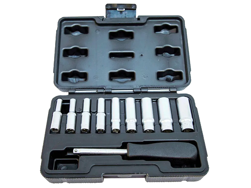 Nttools 11Parça 1/4" Altıköşe Uzun Lokma Seti Ncsetu14