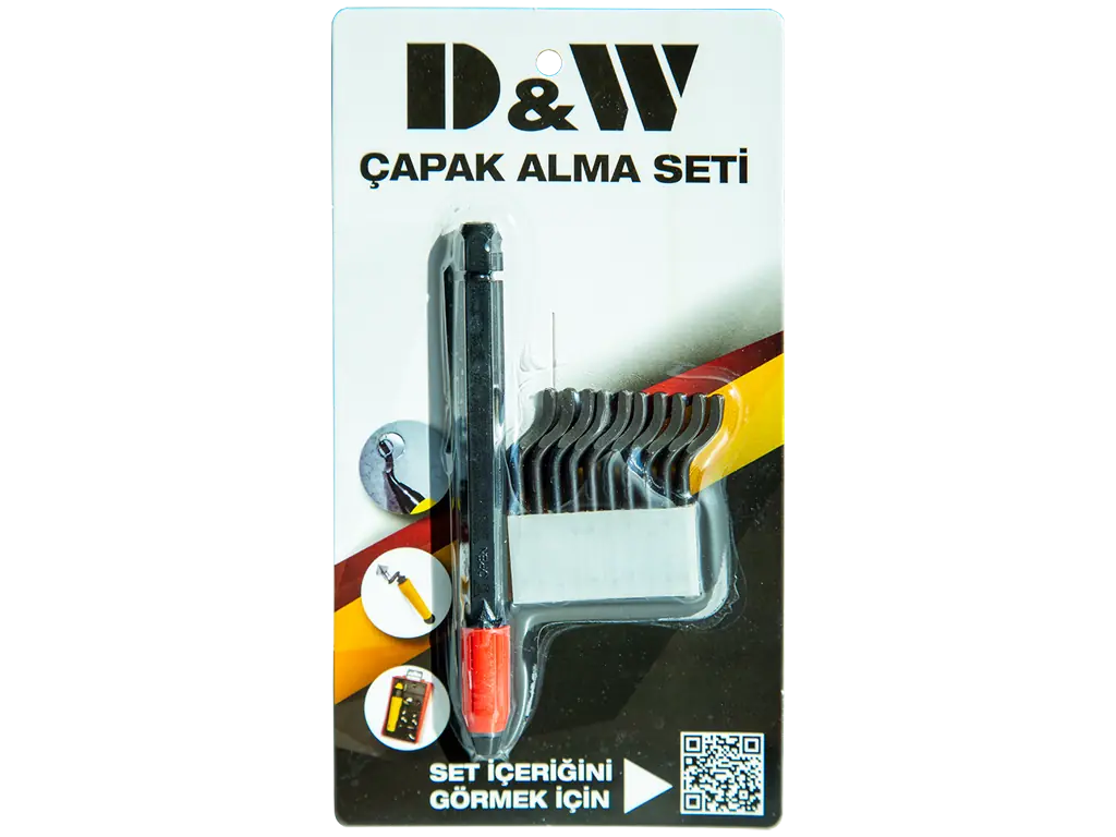 10ADET BIÇAKLI PLASTİK TUTUCULU ÇAPAK ALMA DW