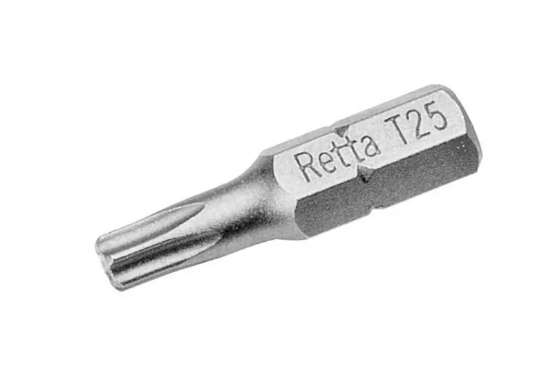 RBT2027 1/4 BİTS TORX T27X25MM (5 KÖŞE) RETTA