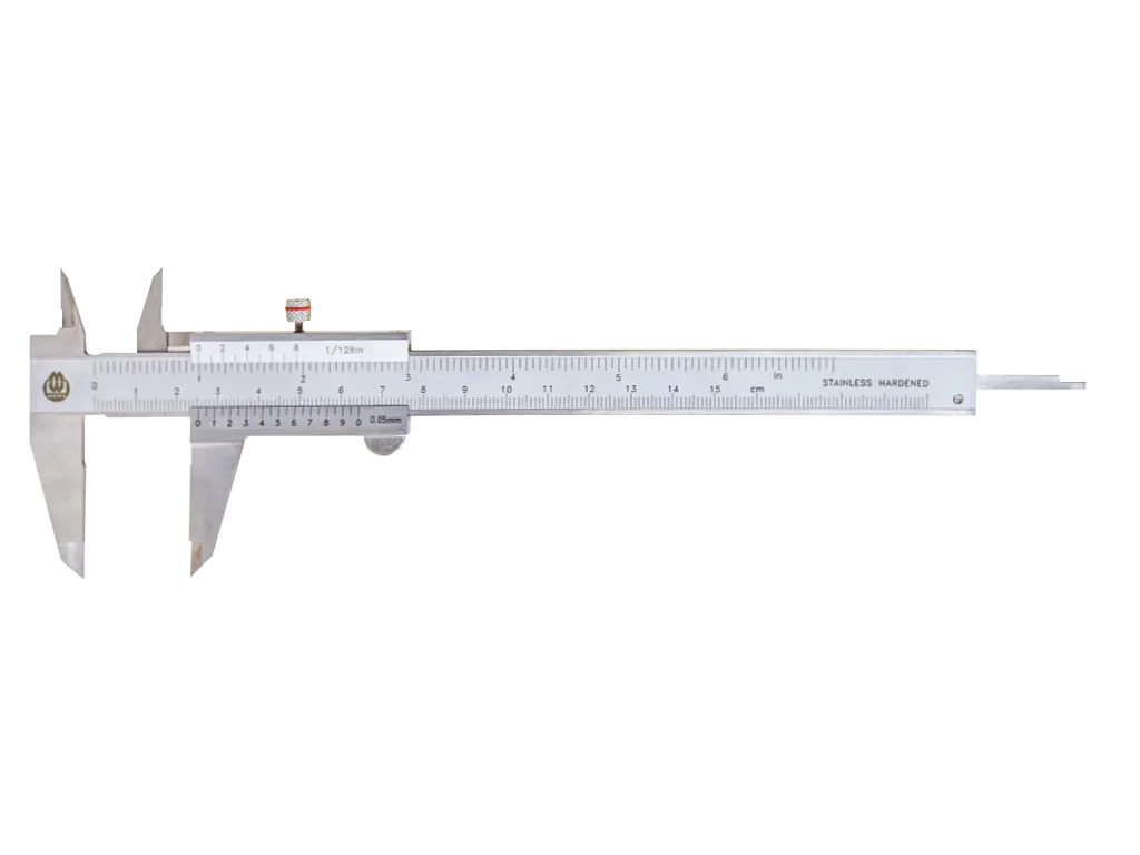 0-200mm/0-8" Standart Monoblok Kumpas 0,05mm WERKA