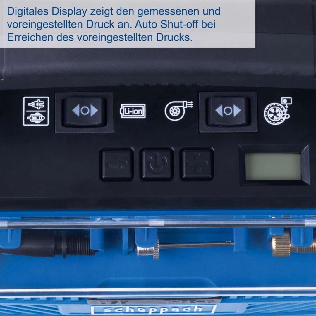 Scheppach Airforce 6 Taşınabilir Kompresör Hem Elektrkli Hem De Akülü 5906159901