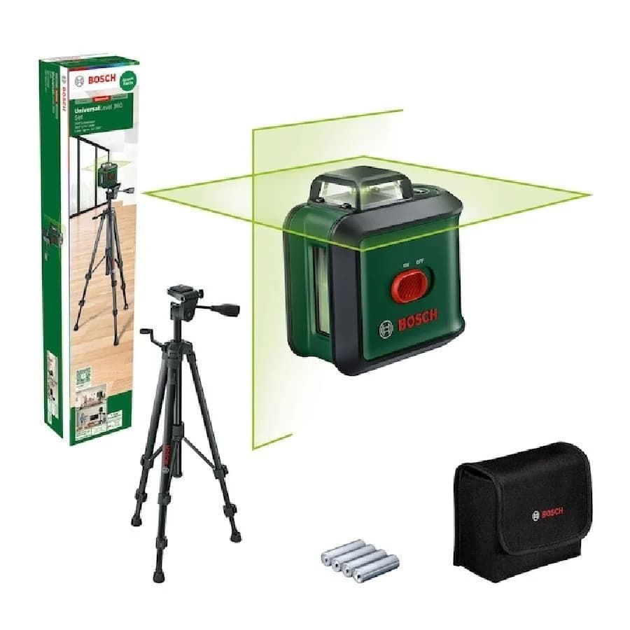 Bosch Çizgi Hizalama Lazeri Universal Level 360+ Tt150 Tripodlu Set 0603663E06