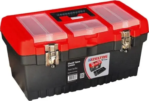 16" PLASTİK TAKIM ÇANTASI ( YENİ ) İZELTAŞ